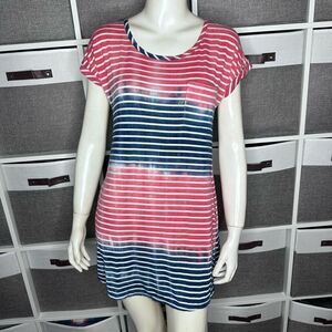 Sandiva Stripe Ombré Dress Size Small